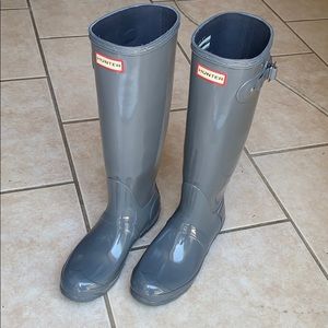Tall Hunter rain boots